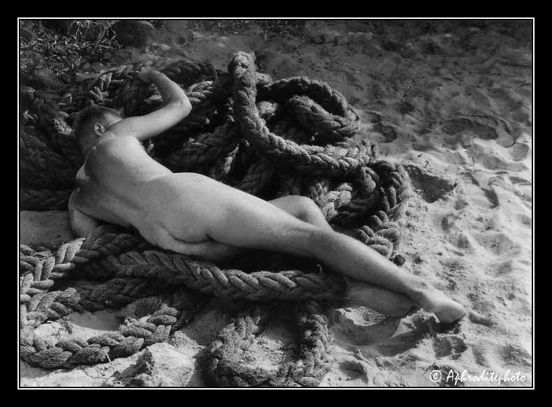 Cordage sue le sable 2